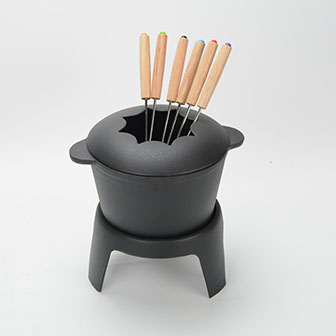 Pentola per fonduta in ghisa