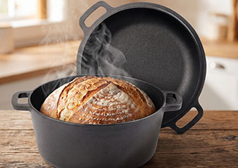 cos'&egrave; un forno olandese doppio？