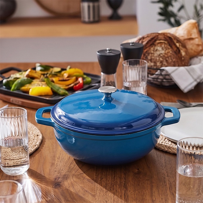 Casseruola in ghisa personalizzata