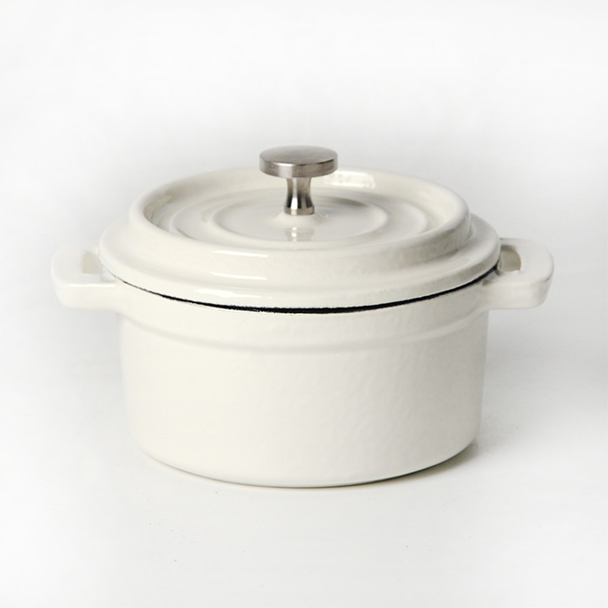 Mini forno olandese in ghisa smaltata