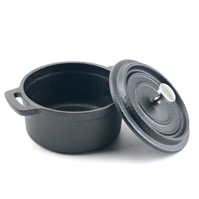 Mini forno olandese in ghisa