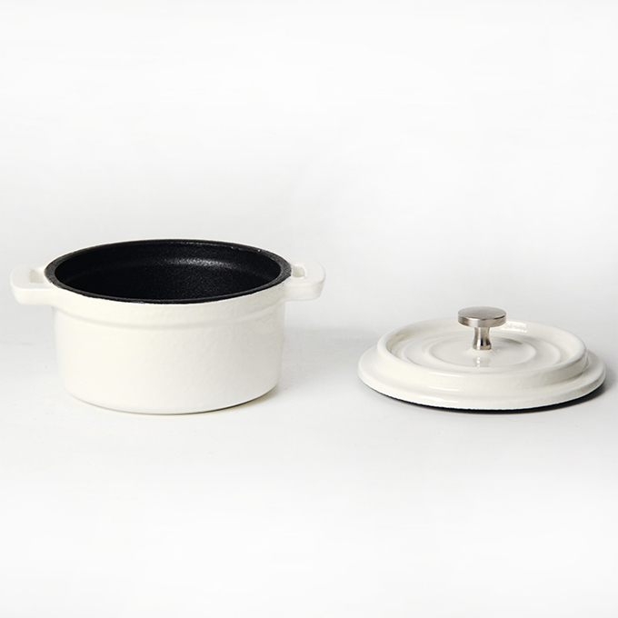 Mini forno olandese in ghisa smaltata
