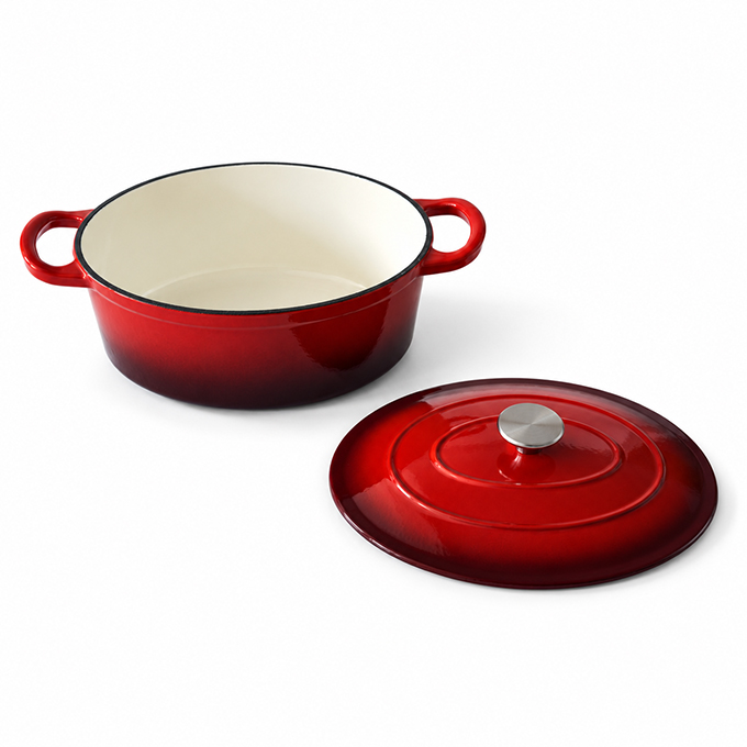 Casseruola Tonda In Ghisa Smaltata