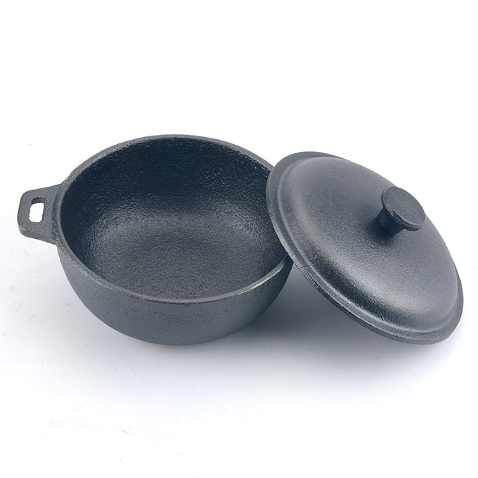 Cocotte in ghisa mini con forno olandese da 10 cm in ghisa