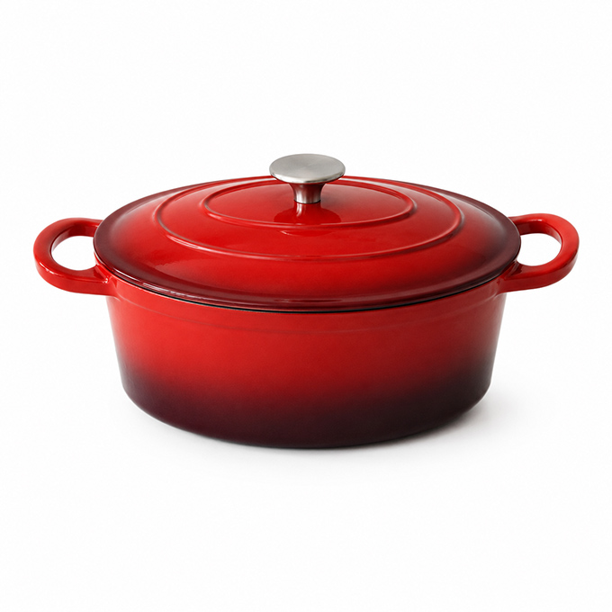 Casseruola Tonda In Ghisa Smaltata