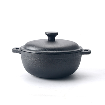 Cocotte in ghisa mini con forno olandese da 10 cm in ghisa
