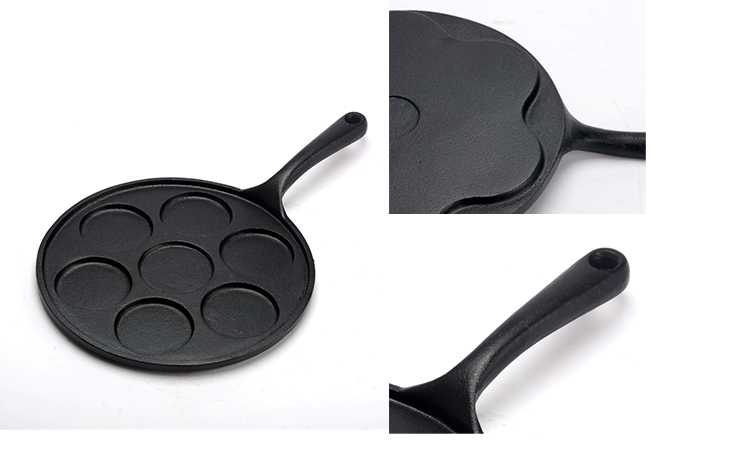Teglia per pancake multipezzo in ghisa
