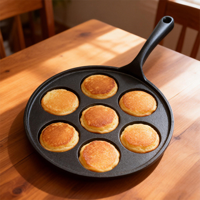 Padella per pancake in ghisa