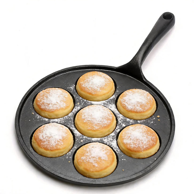 Padella per pancake in ghisa multipezzo
