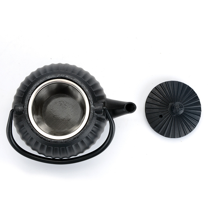 Teiera in ghisa con infusore Tetsubin giapponese