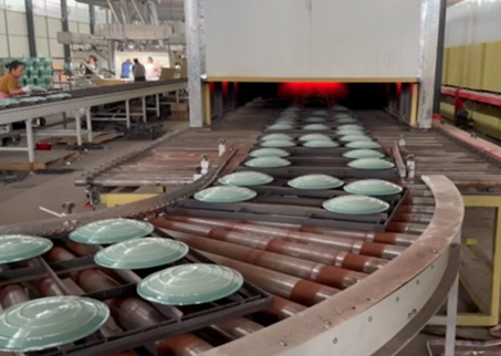 Linea di produzione di pentole smaltate in ghisa