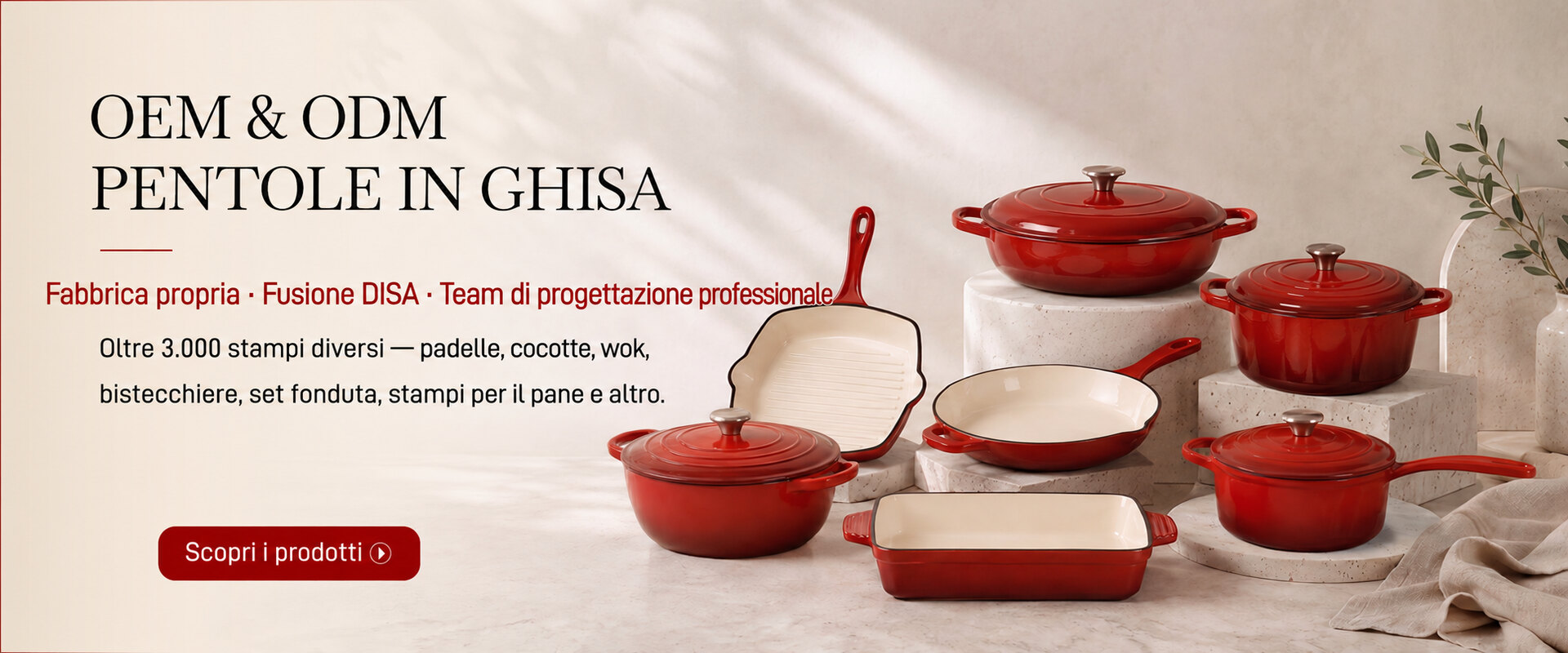 Cast Iron Cookware Manufacturer