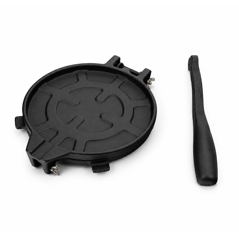 Pressa per tortilla pre-condita con olio vegetale