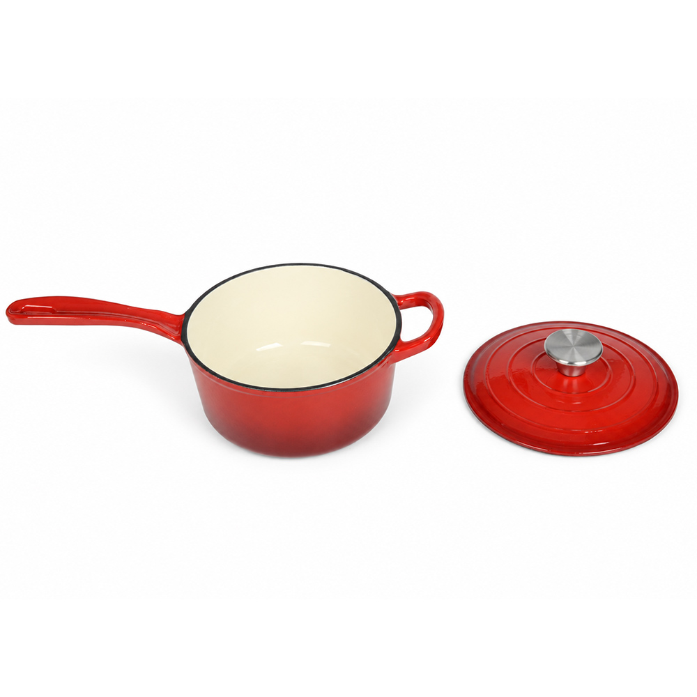 Pentola per il latte/pentola per salse in ghisa smaltata