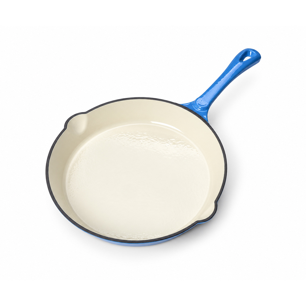 Padella rotonda in ghisa smaltata da 24,7 cm